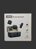 Wireless microphone cellphone interview 